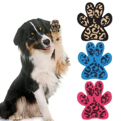 新品 BINGPET 犬 靴下 シール 滑り止め 【24枚】 フットパッド すべり止め 犬 靴 老犬 ペット用 すべり 犬用 靴下 犬 肉球 シール 肉球シール フローリング 転倒防止 足裏 保護 小型犬 中型犬 大型犬 シニア犬 後ろ足 (S)