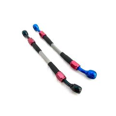 メッシュブリーザーホース 青/赤 カワサキ スズキ - メルカリ