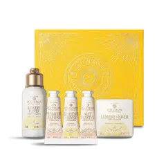 【2025年 ホリデー】ロクシタン(L'OCCITANE) ルミエール コフレ 2025 ミニサイズのコスメ詰め合わせセット ギフトセット クリスマス 誕生日 プレゼント ギフト 女性 男性 人気 ホリデー コフレ 保湿