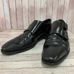 新品 未使用 ニューヨーカー シングルモンク 黒 ビジネスシューズ 8  新品 未使用 ニューヨーカー シングルモンク 黒 ビジネスシューズ 8