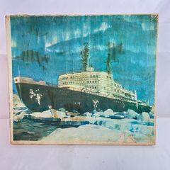 タイタニック号 沈没シーン 手描きアート 絵画 - メルカリ