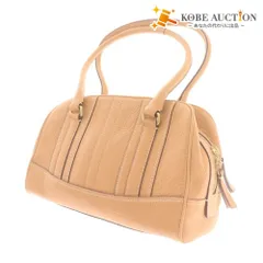 ■ コーチ ハンドバッグ ミニボストン 鞄 レディース ベージュ 付属品付き