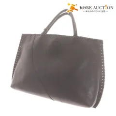 ■ イビザ IBIZA トートバッグ 鞄 ハンド ステッチ 本革 日本製 レディース ブラック