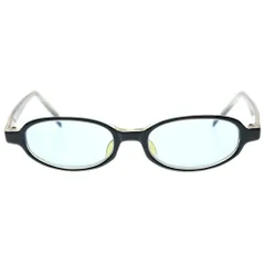 NICOLE CLUB (ニコル クラブ) オーバルフレーム サングラス 眼鏡 アイウェア ブラック/シルバー 1110