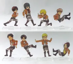 【中古】アクリルスタンド・アクリルパネル 全8種セット アクリルスタンド 「一番くじ 進撃の巨人 ～獣の巨人は俺が仕留める～」 H賞