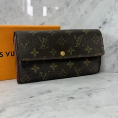 LOUIS VUITTON ルイヴィトン 長財布 モノグラム ポシェットポルトモネクレディ ブラウン