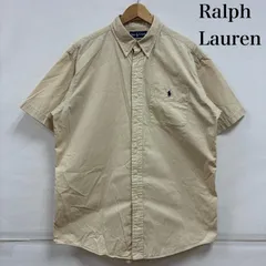 ラルフローレン オールド 90s 90年代 CLASSIC FIT ボタンダウン シャツ コットン 半袖 ポニー刺繍 ポケット メンズ L ISItems【USED】【古着】【中古】50141569