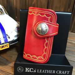 希少！KC,s ヒューストン フラップ ヌバック素材 ロングウォレット 