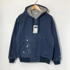 Champion チャンピオン パーカー フーデッドジップジャケット C3-A613 ジップアップ タグ付き メンズ Mサイズ ネイビー アウター A15096◆