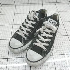 ◇ Θ CONVERSE コンバース ローカット スニーカー オールスター OX サイズ26.5 ブラック系 メンズ E  【1508060020734】