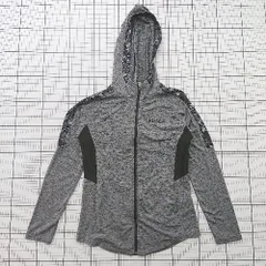 ◇ ⊂ Kitson キットソン 袖花柄 長袖 トレーニングパーカー サイズL グレー系 レディース E  【1508200026534】のサムネイル