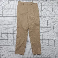 ◇ Θ 美品 UNIQLO ユニクロ シンプル系 EZYアンクルパンツ サイズM ベージュ系 レディース E  【1508250009419】