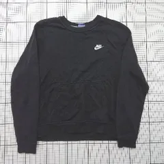 ◇ Θ NIKE ナイキ シンプル系 長袖 長袖Ｔシャツ サイズXL ブラック系 レディース E  【1508250008580】
