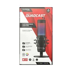 QuadCast S HMIQ1S-XX-RG/G 新品 新品」HyperX QuadCast S HMIQ1S-XX-RG/G マイク - メルカリ