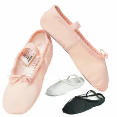 新品 [Dance-nets] サンシャ Sansha バレエシューズ フルソール 布製 4C M SA4C