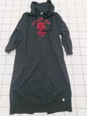 ◇ ⊇ RUSSELL ATHLETIC スウェットロングパーカー ワンピース ブラック系 M レディース E  【1508250042690】のサムネイル