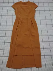 ◇ ⊂ Aga ワンピース キャメル系 9号 レディース E  【1508250044830】