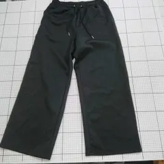 ◇ ⊇  MONO-MART ワイドパンツ ブラック系 Lサイズ レディース E  【1508250044694】