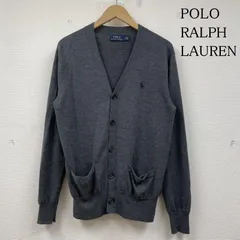 ポロラルフローレン 長袖 カーディガン ニット セーター 薄手 ウール 前開き ボタン ポニーロゴ 刺繍 ワンポイント メンズ S ISItems【USED】【古着】【中古】50141964