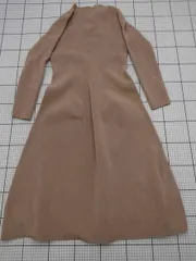 ◇ ⊇ HUG.U ニットワンピース ベージュ系 Mサイズ レディース E  【1508250045172】