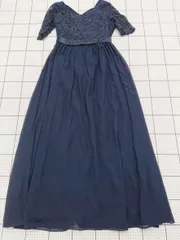 ◇ ⊂ Lace Ladies レースワンピース ネイビー系 Sサイズ レディース E  【1508250045127】