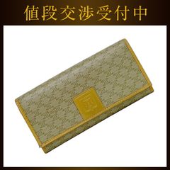 新品未使用 宝来宝来神社 グリーン×ゴールド長財布 金運 馬蹄 金×緑 