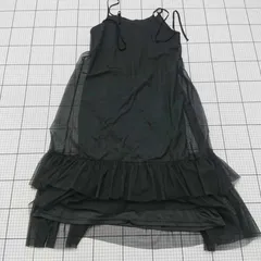 ◇ ⊂ ciaopanic レース ノースリーブ ロング丈 ワンピース サイズワン ブラック系 レディース E  【1508250046292】