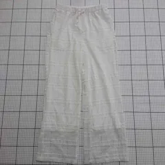 ◇ ⊂ CIAOPANIC TYPY レースワイドパンツ オフホワイト系 M レディース E  【1509100017998】