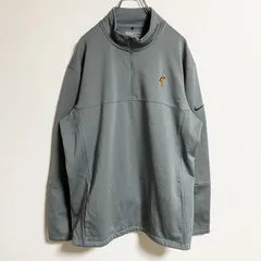 【3点以上まとめ買いで20%OFF】古着 used　NIKE ナイキ　長袖ハーフジッププルオーバー　ジャージ　スウェット　ワンポイント刺繍　XLサイズ