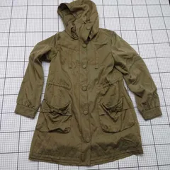 ◇ ⊇  Feroux フード付きコート カーキ系 2サイズ レディース E  【1509100024866】