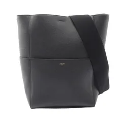 保存袋付き＊セリーヌ　サングル　バケット　ミディアム　ブラック　122 2025年最新】celineサングルバケットの人気アイテム - メルカリ