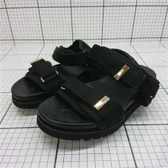 ◇ ⊂ 【シップス SHIPS】ブラック系 ストラップサンダル 36 レディース レディース E  【1509190045161】