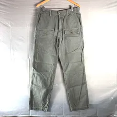 リー LEE パンツ カーゴパンツ ロゴボタン コットン100％ グリーン系 カーキ Lサイズ 2025092000217