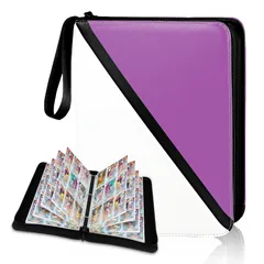 【迅速発送】YoKiStar カードファイル 9ポケット トレカ ファイル 大容量 900枚収納可能 防水PU素材 カード収納 カードバインダー 透明シート 両面利用 50ページ 各種カードを集める スターカード コレクションファイル