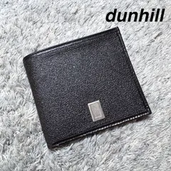 【未使用】dunhillダンヒル コンパクト　折財布　匿名配送❤︎ 名入れ無料】 ダンヒル dunhill 三つ折り財布 メンズ ミニ財布
