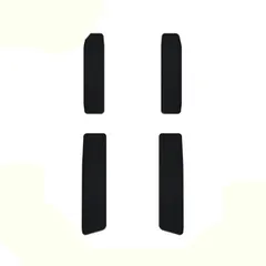 新品 40系新型アルファード / ヴェルファイア専用 ステップマット（エントランスマット）カーボン調ラバー