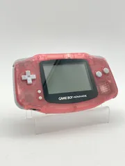 任天堂 Nintendo ゲームボーイアドバンス 本体 クリアピンク 1105-404