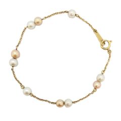 TASAKI 3連 750ゴールド パールブレスレット - メルカリ