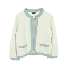 シャネル CHANEL カーディガン ココマークボタン カシミヤ カーディガン レディース Used A