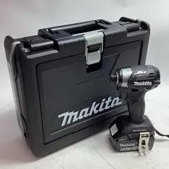 MAKITA マキタ 工具 インパクトドライバ TD173DRGXB ブラック 未使用品 充電器・充電池2個・ケース付 コードレス式