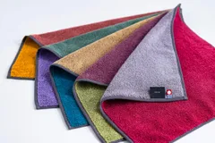 【迅速発送】今治タオル ハンドタオル 日本の伝統色 5色セット 34cm×35cm 日本製 高級 今治 無地 優しい肌触り 5枚セット リバーシブル キッチンタオル エステタオル キャンプ ヨガ ジム 入浴 スパ