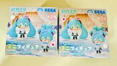 【新品未開封】 初音ミク ミニフィギュア シナモロール 2種セット