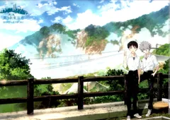 エヴァ屋限定 クリアファイル 「碇シンジ&渚カヲル 大涌谷」 えヴぁ屋 新世紀エヴァンゲリオン