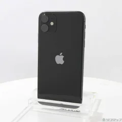 〔中古品〕 iPhone11 64GB ブラック MHDA3J／A SIMフリー【262】