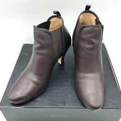 repetto レペット サイドゴアブーツ レザー ダークブラウン 39