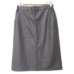 theory luxe(セオリーリュクス) スカート サイズ040 M レディース美品  - 黒 ひざ丈/合皮/ウエストゴム