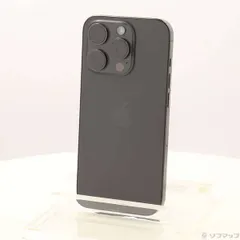 〔中古品〕 iPhone15 Pro 128GB ブラックチタニウム MTU73J／A SIMフリー【297】