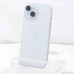 〔中古品〕 iPhone15 128GB ブルー MTML3J／A SIMフリー【349】
