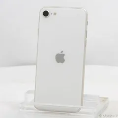 〔中古品〕 iPhone SE 第3世代 64GB スターライト MMYD3J／A SIMフリー【262】