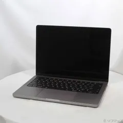 〔中古品〕 MacBook Pro 14.2-inch Late-2021 MKGQ3J／A Apple M1 Pro 10コアCPU_16コアGPU 16GB SSD1TB スペースグレイ 〔14.7 Sonoma〕【258】